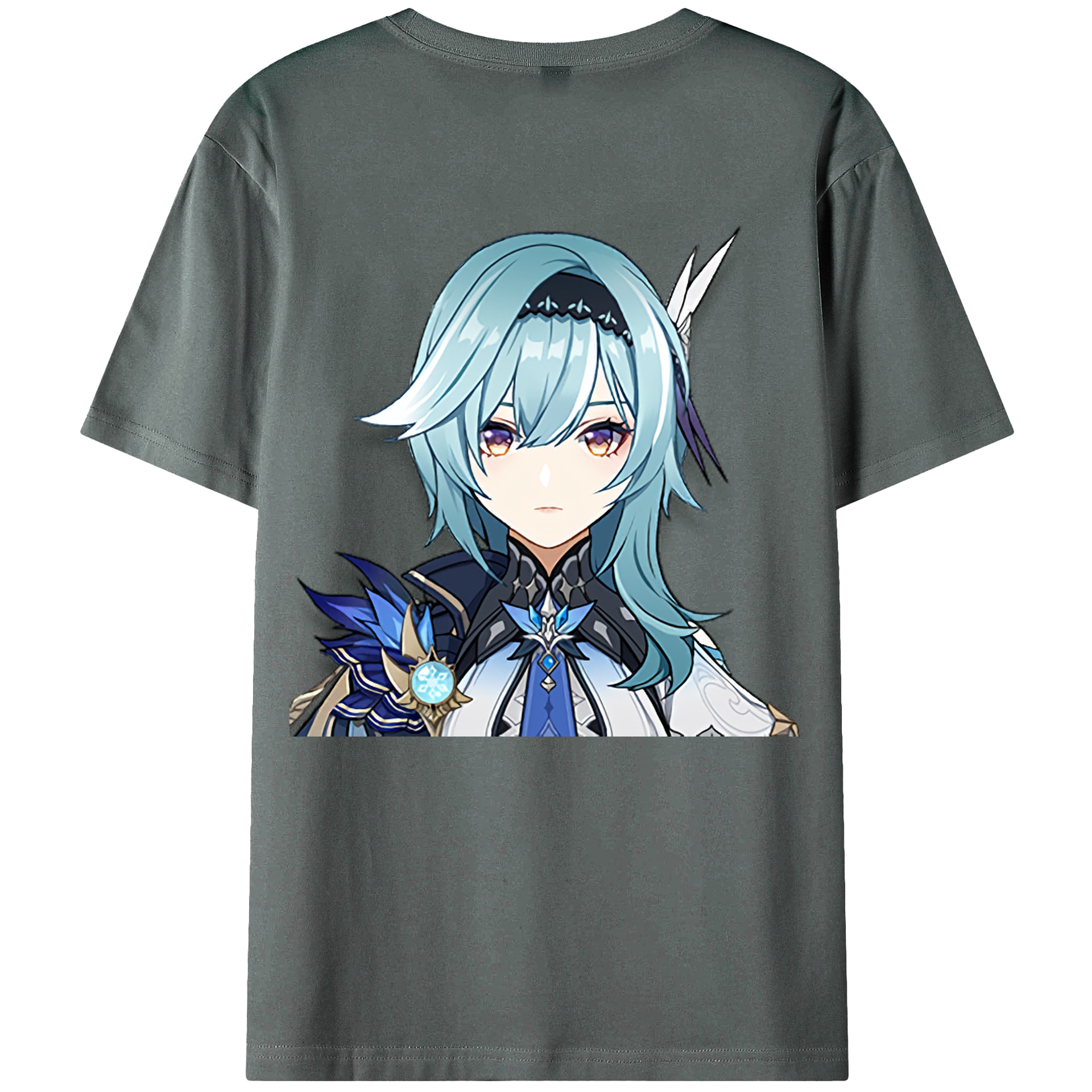 げんし神 优菈 ゆうら genshin Yūra 綿100％半袖Tシャツ（背面プリント）